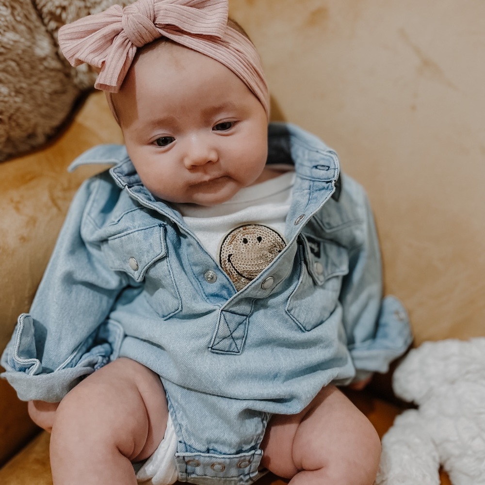 Denim Wrangler Onesie